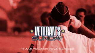 Veteran's Sunday