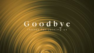 As The Seasons Turn : Goodbye