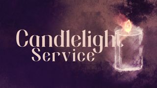 Light of Advent : Candle