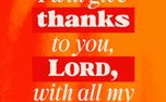  I Will Give Thanks To You (153588)