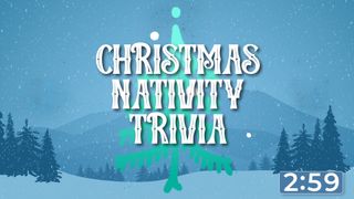 Christmas Nativity Trivia Coun