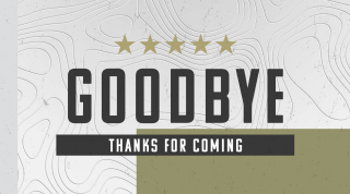 Veterans Topo Goodbye