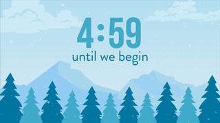 Winter Scene Countdown