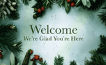 Christmas Greenery Welcome (153724)