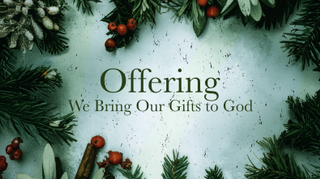Christmas Greenery Offering