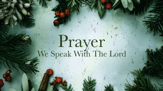 Christmas Greenery Prayer