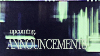 ANNOUNCEMENTS