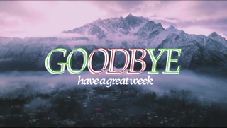 GOODBYE