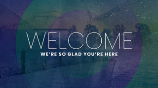 Grunge Winter Welcome