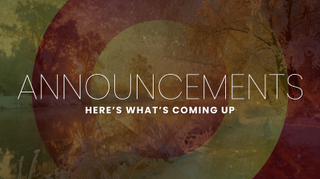 Grunge Winter Announcements