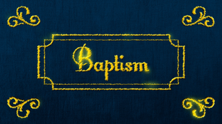 Golden Stitch Baptism