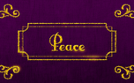 Golden Stitch Peace (154166)