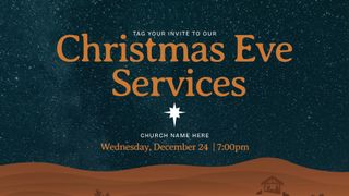 Invite To Christmas Eve