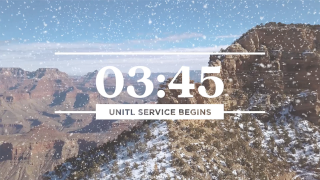 Canyon Snow Countdown