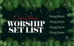 Christmas Worship Set List (154493)
