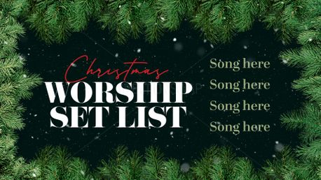 Christmas Worship Set List (154493)