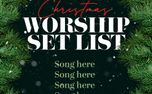 Christmas Worship Set List (154498)