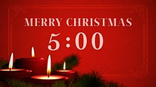 Christmas Candle Countdown