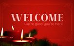 CHRISTMAS CANDLE WELCOME (154521)