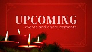Christmas Candle Events