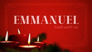 Christmas Candle Emmanuel