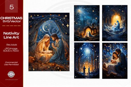 Nativity Card Set (154624)