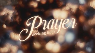 Glory and Wonder : Prayer