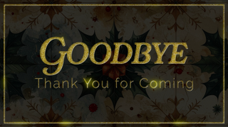 Golden Goodbye
