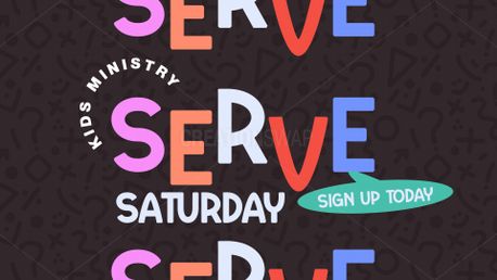 Kids Ministry Serve Saturday (154771)