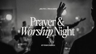 Worship & Prayer Night Bundle