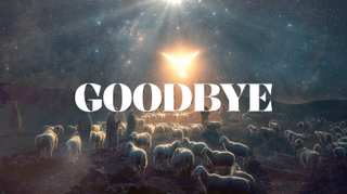 Painted Christmas Goodbye