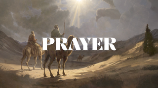 Painted Christmas Prayer