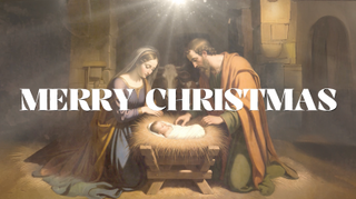 Painted Christmas Merry