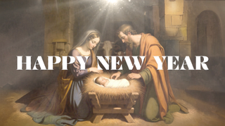 Painted Christmas New Year