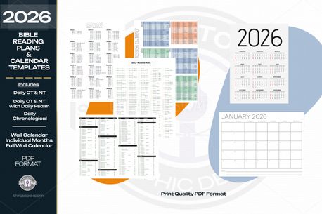 2026 Bible Reading Plans andor (154990)