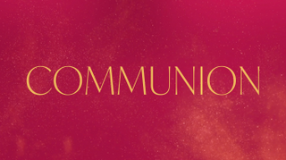 Red Glitter - Communion