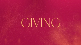 Red Glitter - Giving