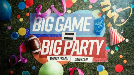 Big Game Big Party Graphics (155066)