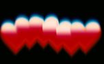 MOTION HEARTS BACKROUND  (155160)