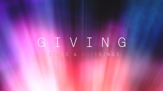 Radiance : Giving