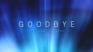 Radiance : Goodbye