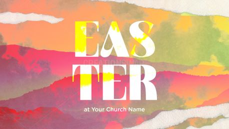 Easter At Your Church Name (155526)