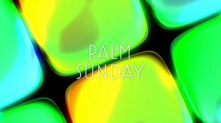 Liquid Gradient Palm Sunday