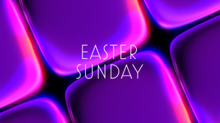 Liquid Gradient Easter Sunday
