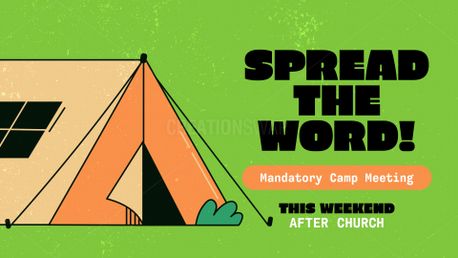 Spread the Word Mandatory Camp (156263)