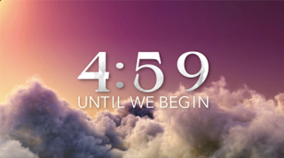 Easter Sunrise Countdown