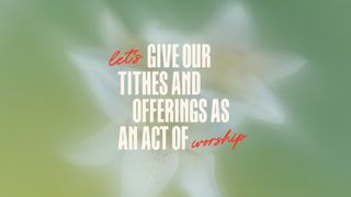 Living Hope : Giving