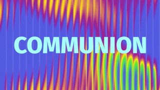 Reeded Glass Communion Title