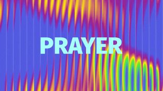 Reeded Glass Prayer Title