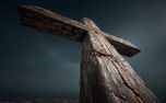 Large Rugged Wood Cross (156696)